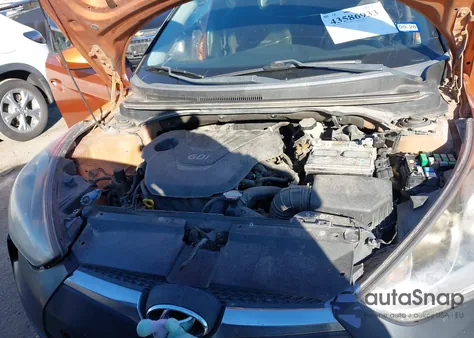 2012 Hyundai Veloster Base W/Black from USA, damaged, VIN KMHTC6AD9CU026629